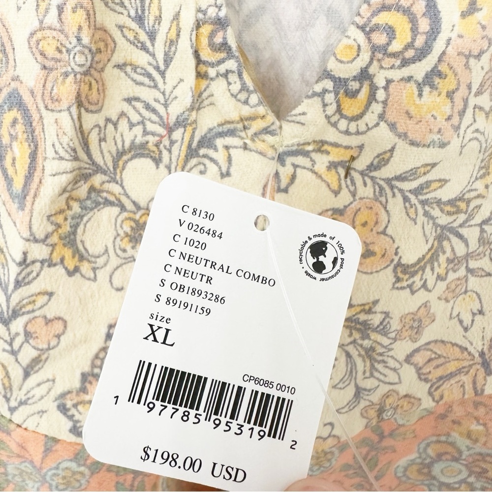 NEW Free People Malena Maxi Dress XL - Picture 11 of 12